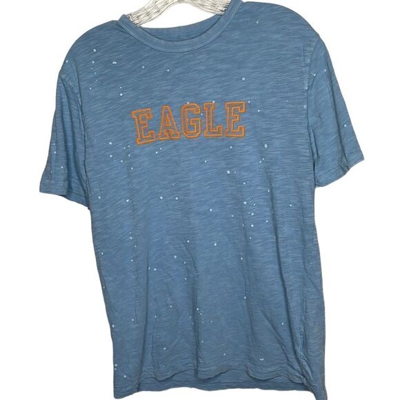 American Eagle Soft Slub Paint Splatter Graphic T-shirt. Size Small. - Picture 1 of 5
